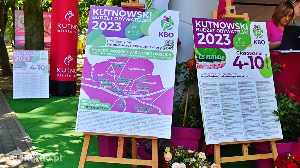 Stoisko KBO podczas 49. Święta Róży 2023