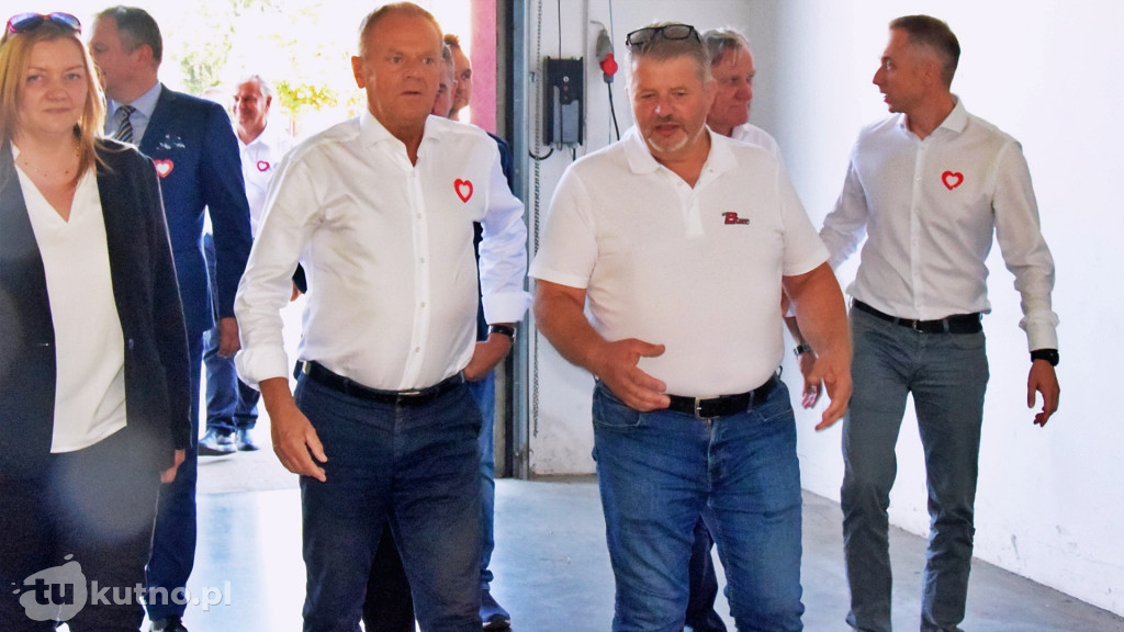 Wizyta Donalda Tuska w powiecie kutnowskim