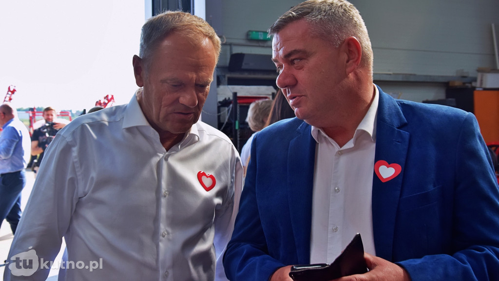 Wizyta Donalda Tuska w powiecie kutnowskim