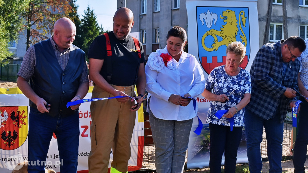 Otwarcie placu zabaw w Lesznie