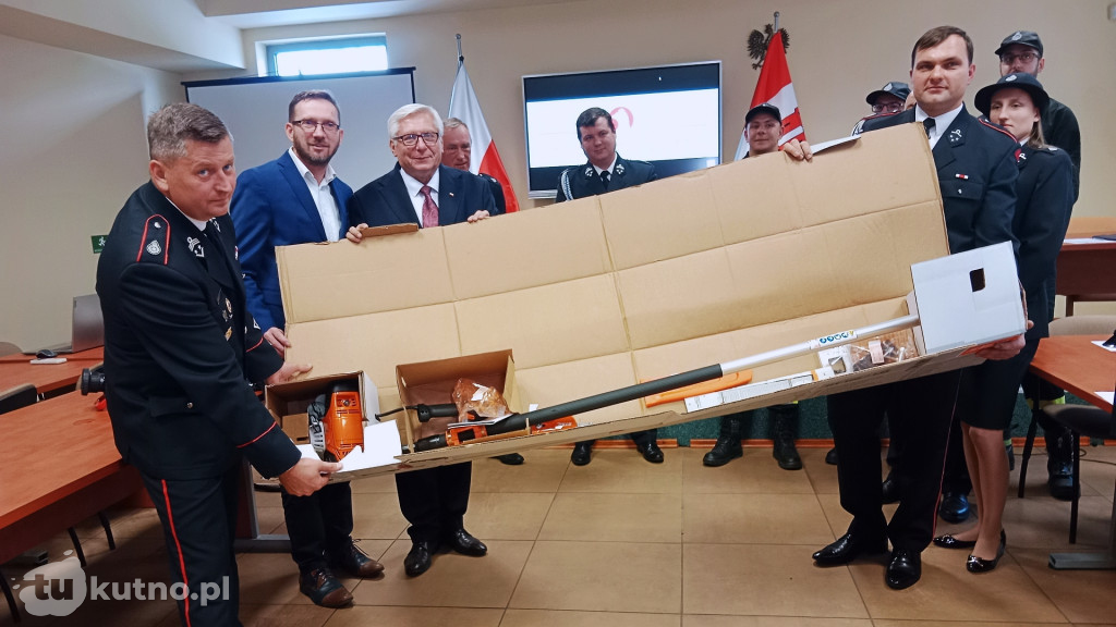 Nowy sprzęt dla druhów OSP w Gminie Bedlno