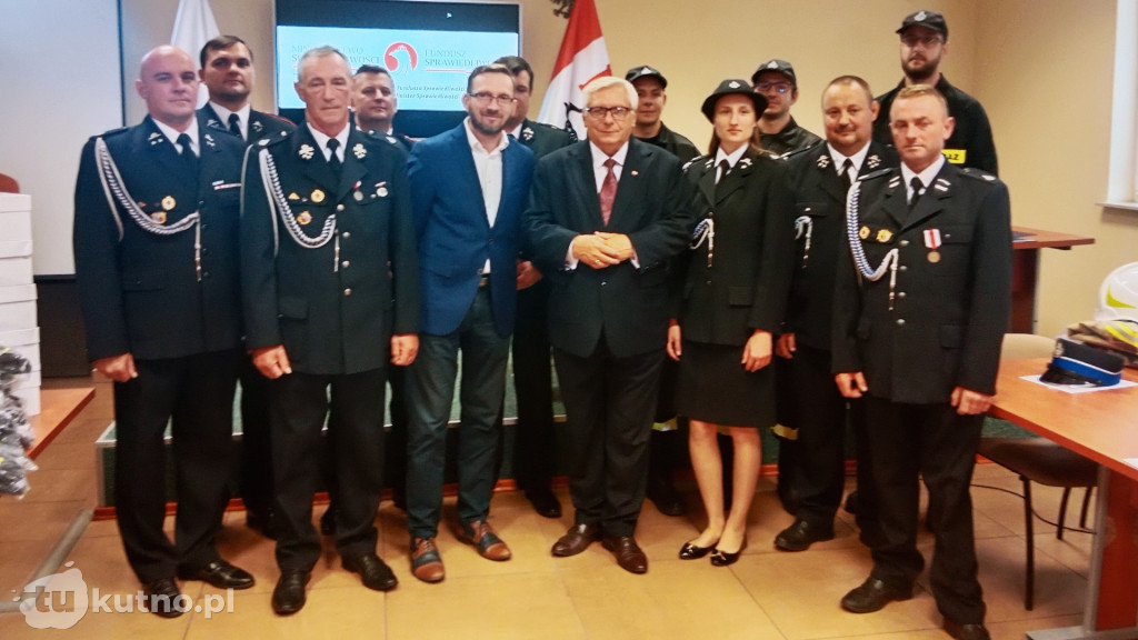 Nowy sprzęt dla druhów OSP w Gminie Bedlno