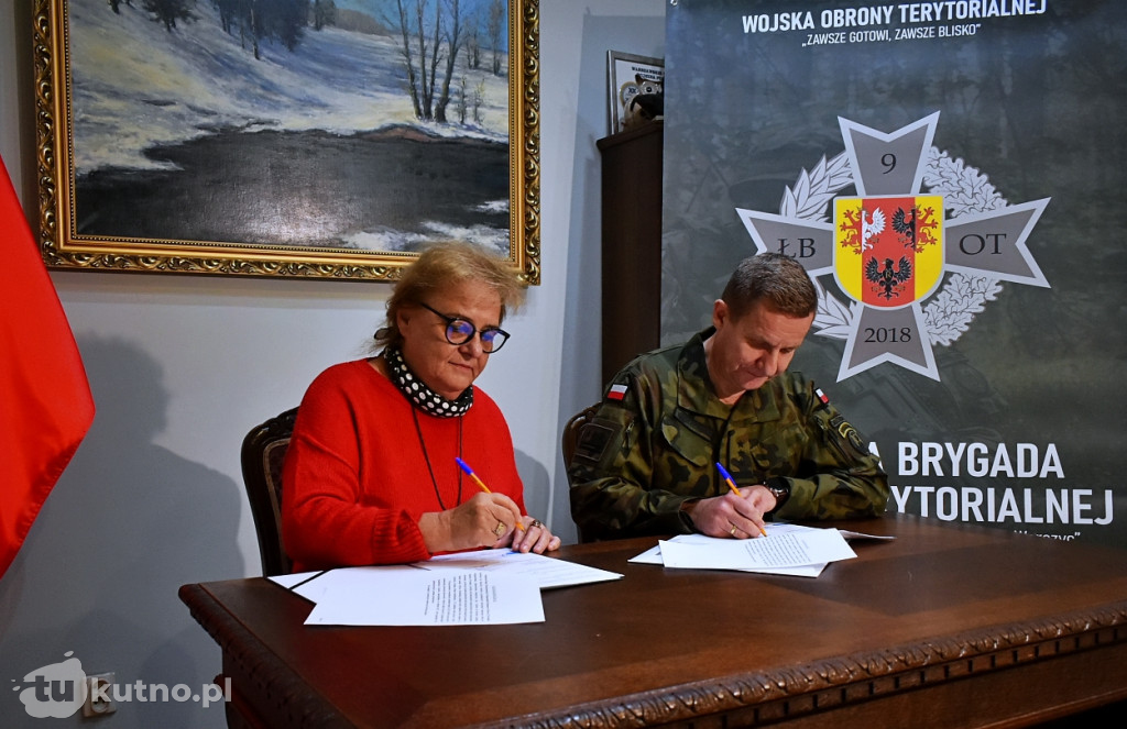Porozumienie o współpracy 9ŁBOT z ANSGK w Kutnie