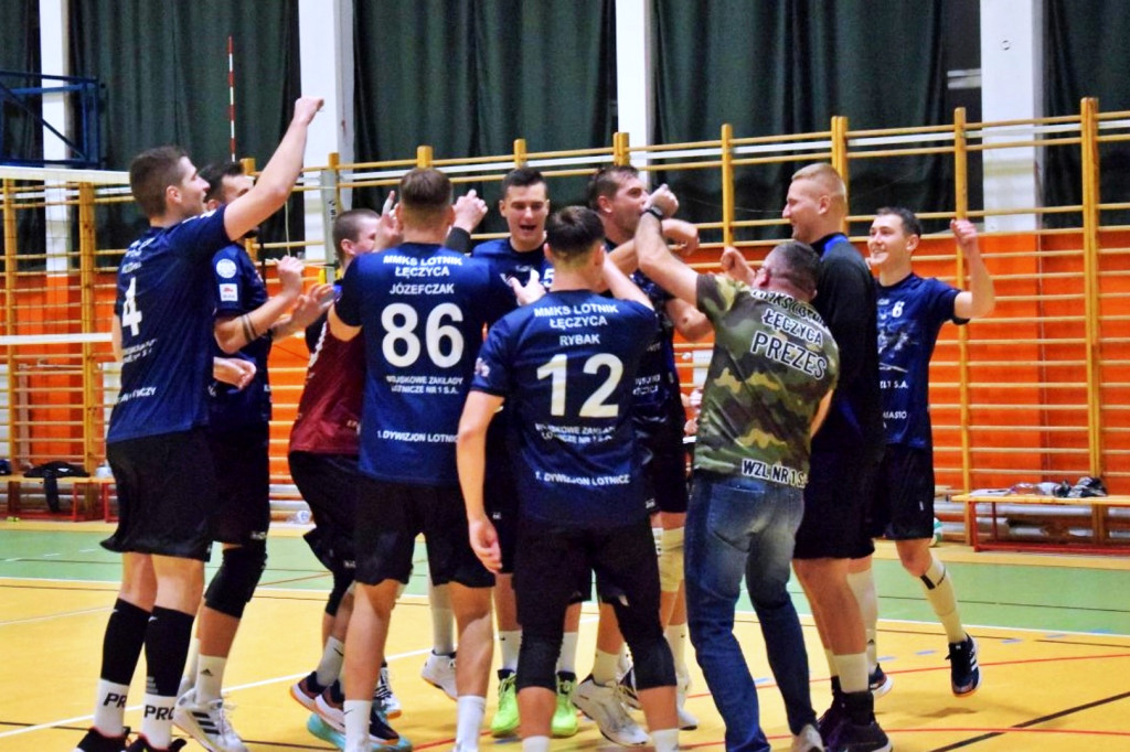 MMKS Lotnik Łęczyca pokonał Volley Team Żychlin