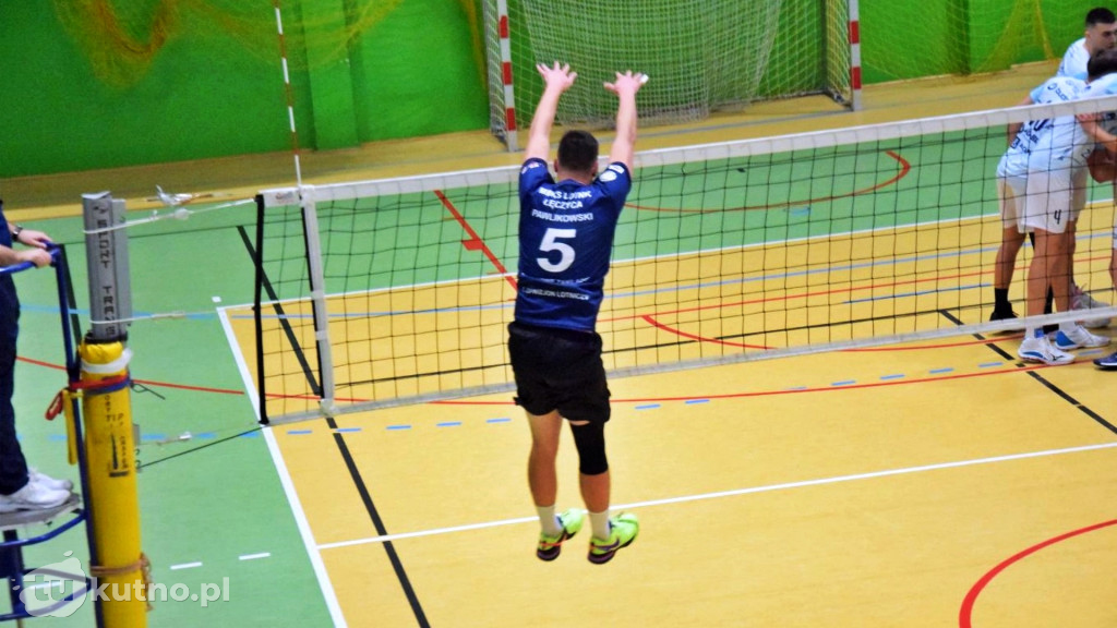 MMKS Lotnik Łęczyca pokonał Volley Team Żychlin