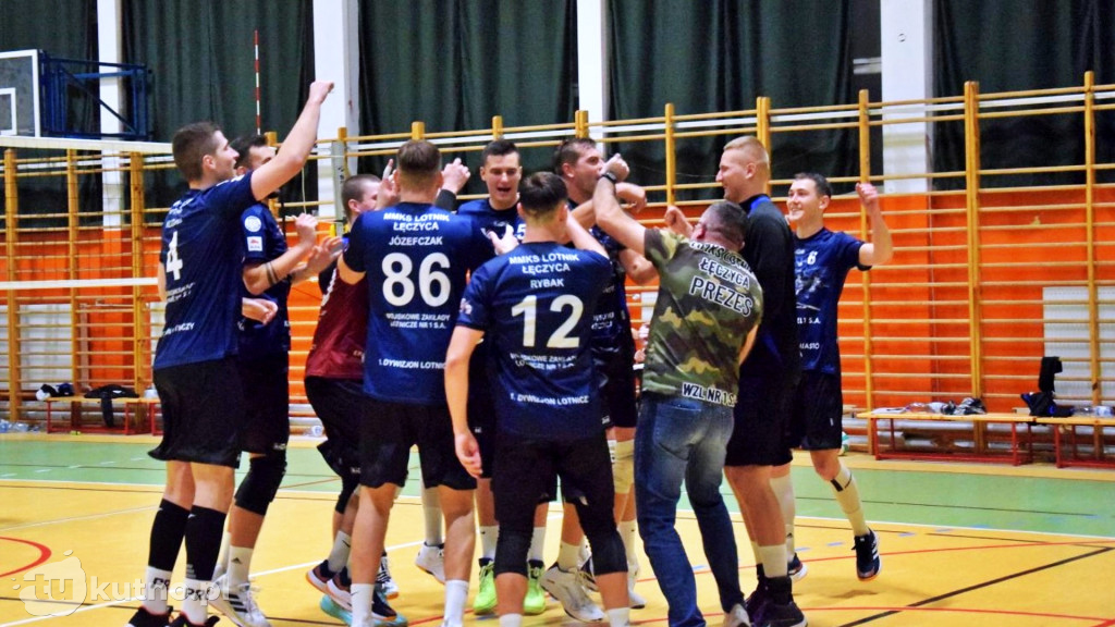 MMKS Lotnik Łęczyca pokonał Volley Team Żychlin