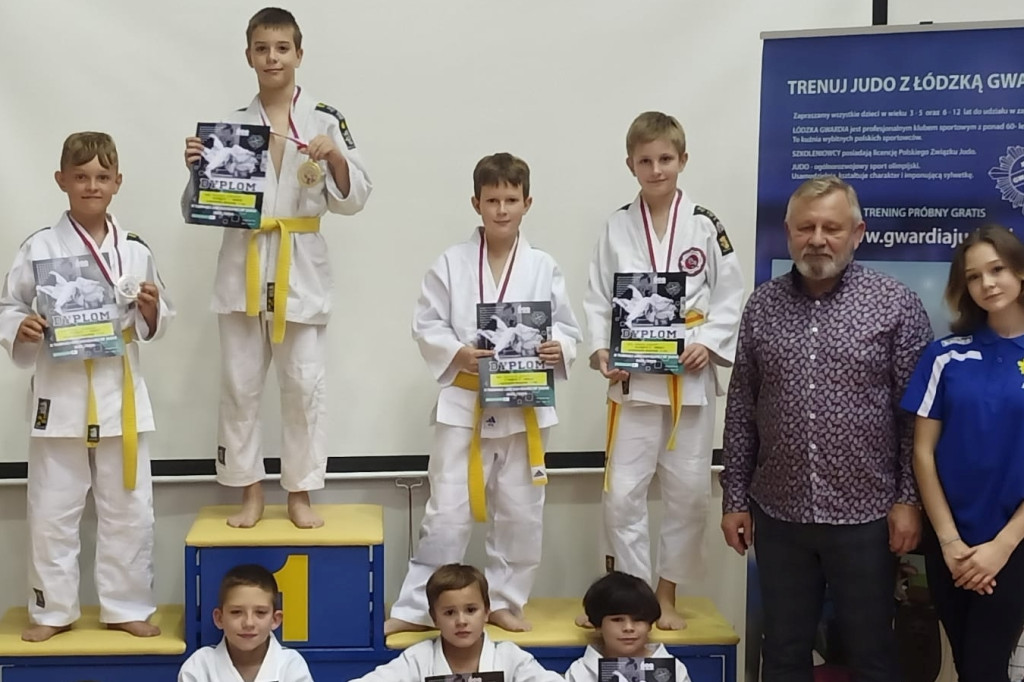 Medale zawodników UKS Ippon MDK Kutno