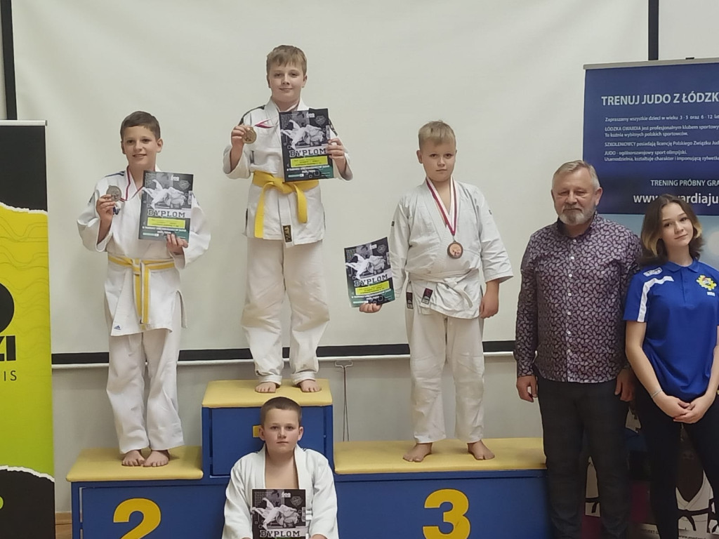 Medale zawodników UKS Ippon MDK Kutno