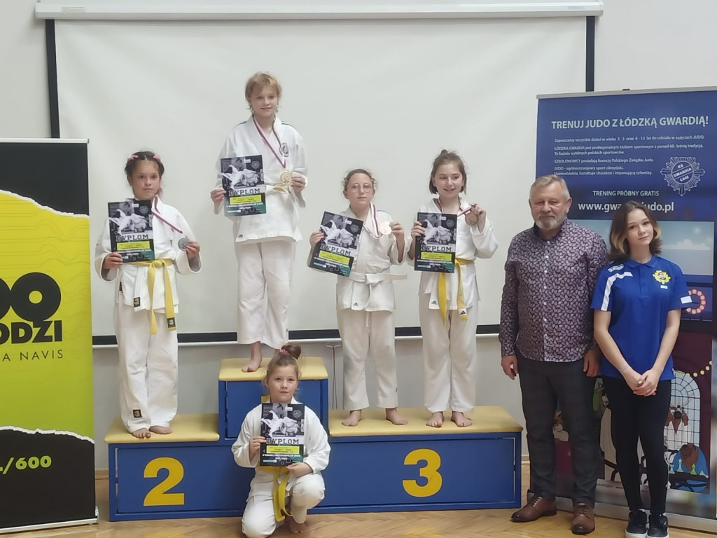 Medale zawodników UKS Ippon MDK Kutno