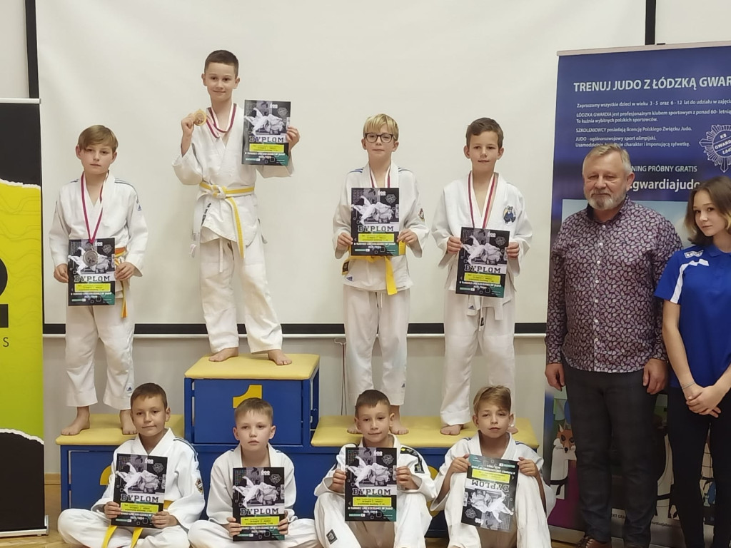 Medale zawodników UKS Ippon MDK Kutno