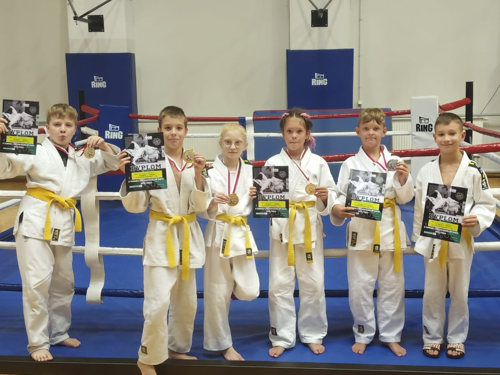Medale zawodników UKS Ippon MDK Kutno