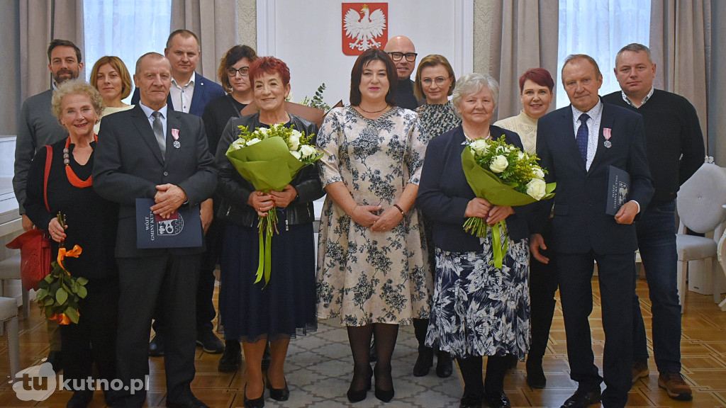 Złote Gody czterech par małżeńskich z Gminy Kutno