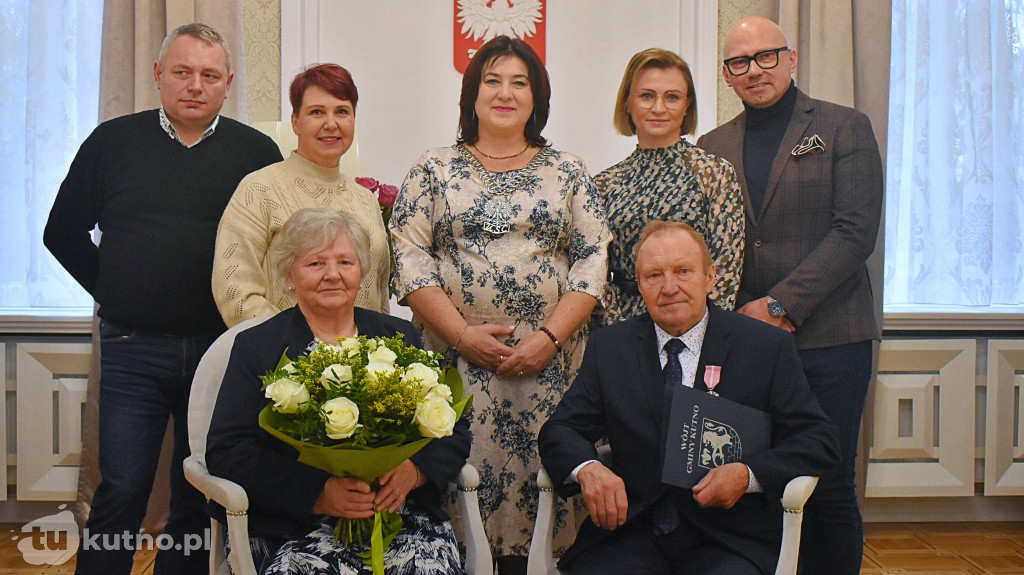 Złote Gody czterech par małżeńskich z Gminy Kutno