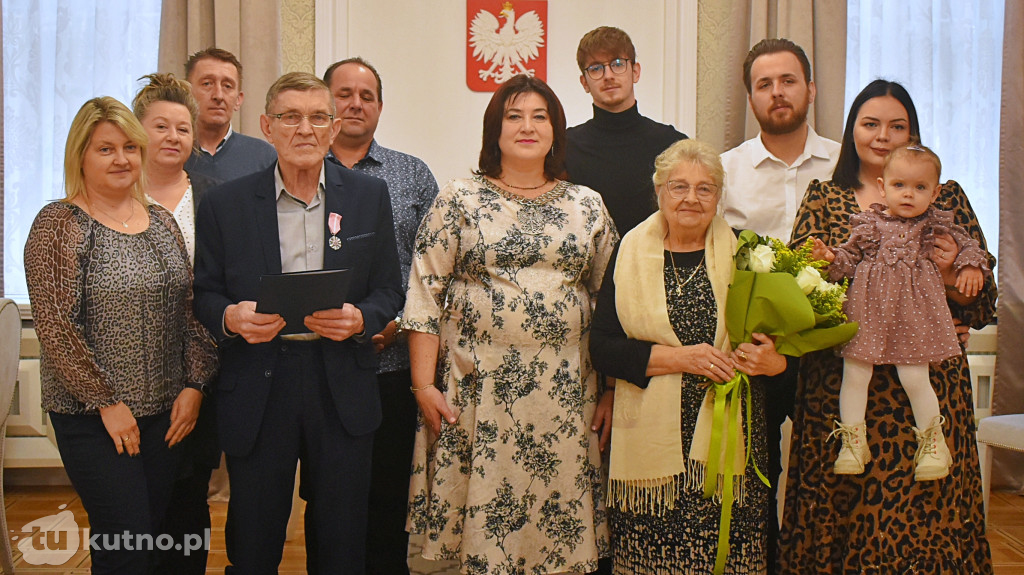 Złote Gody czterech par małżeńskich z Gminy Kutno