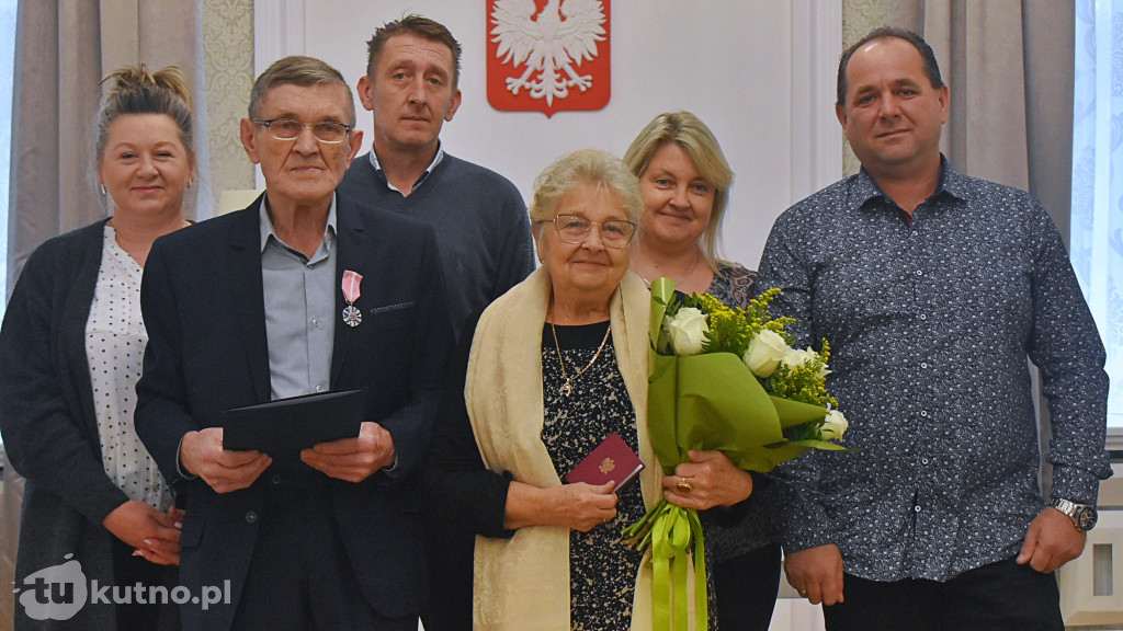 Złote Gody czterech par małżeńskich z Gminy Kutno