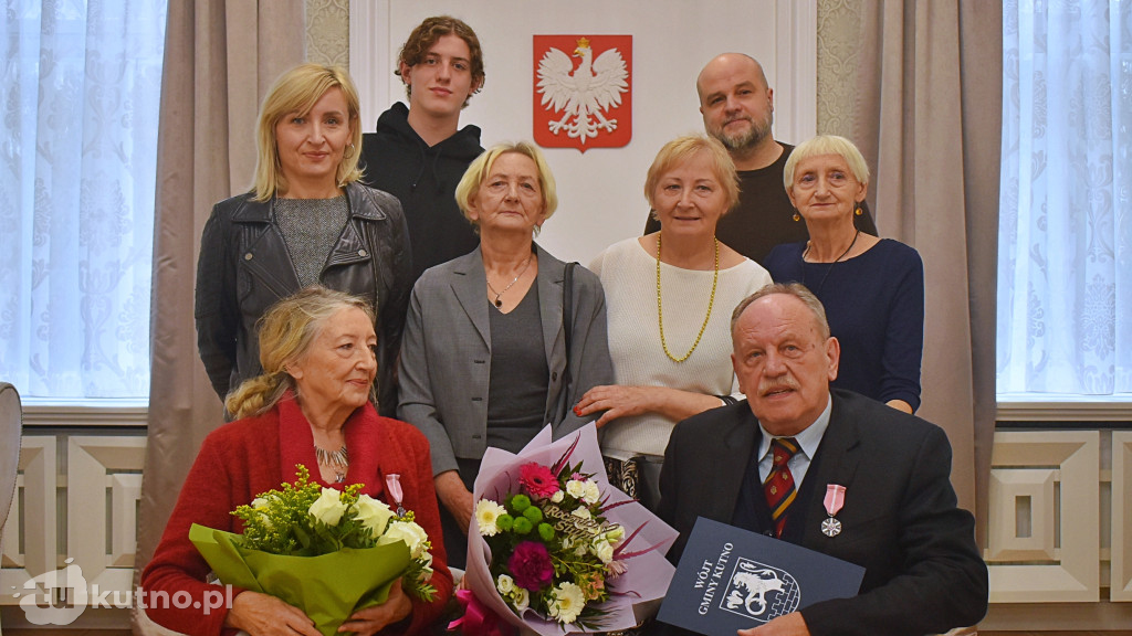 Złote Gody czterech par małżeńskich z Gminy Kutno