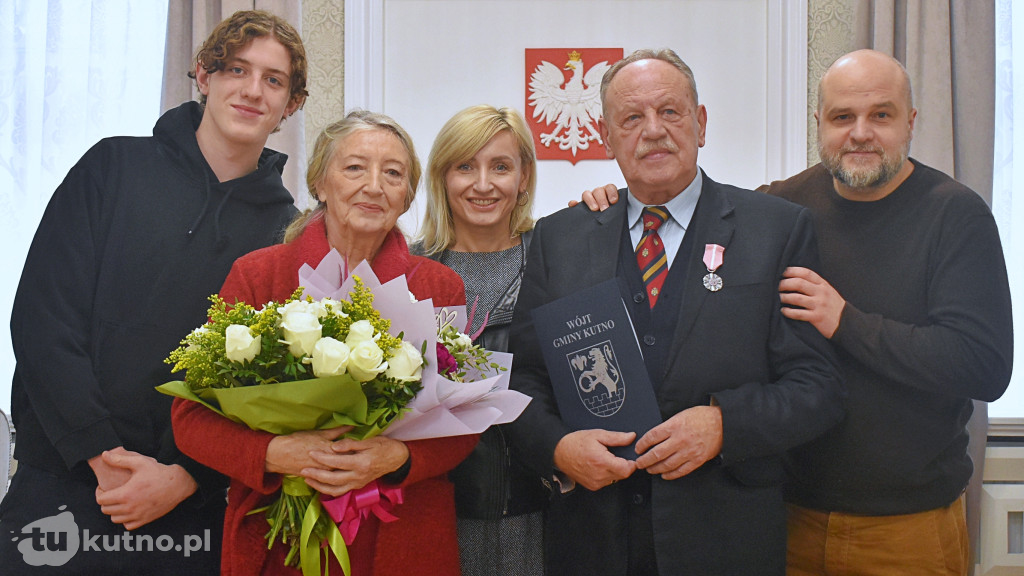 Złote Gody czterech par małżeńskich z Gminy Kutno