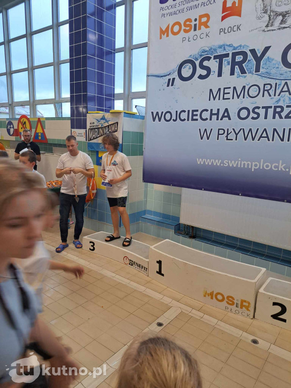 UKS Delfinek Kutno z workiem medali