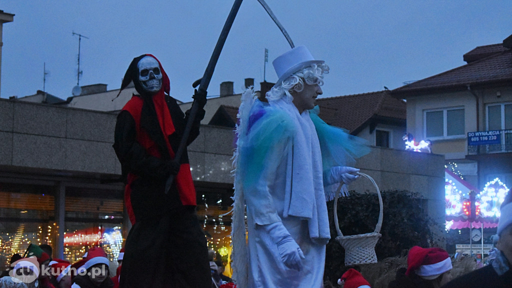 Świąteczna Parada Mikołajów przeszła ulicami Kutna