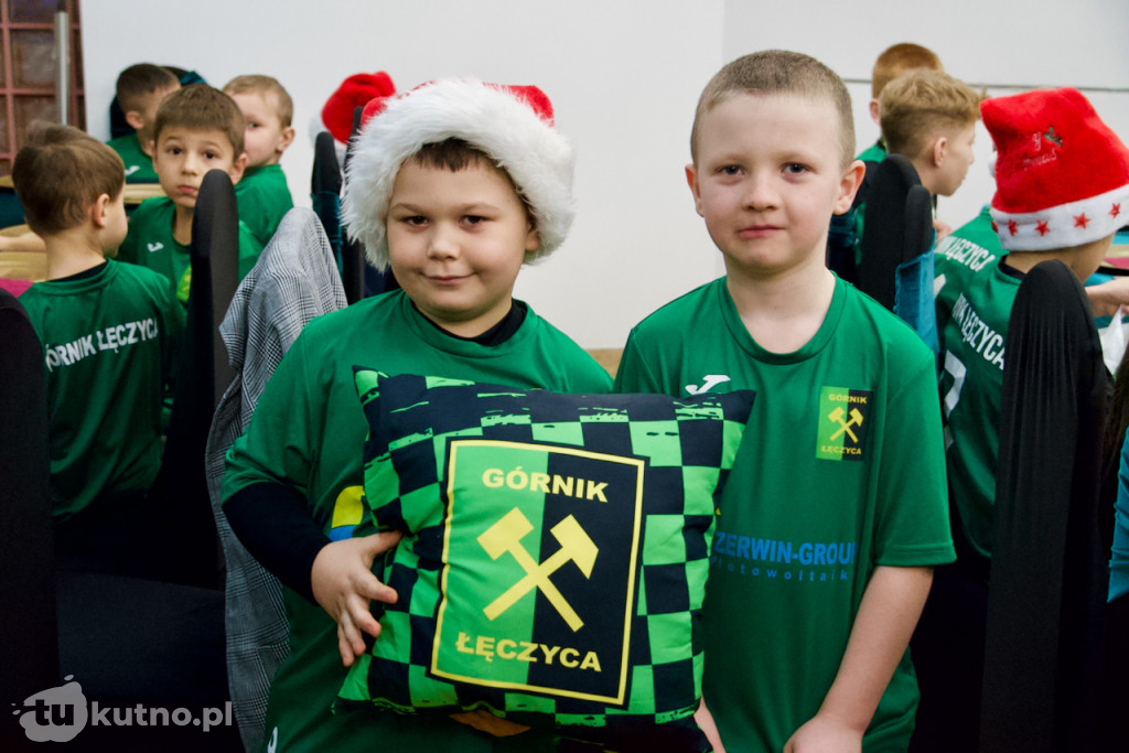 Świąteczne spotkanie MKS Górnika Łęczyca