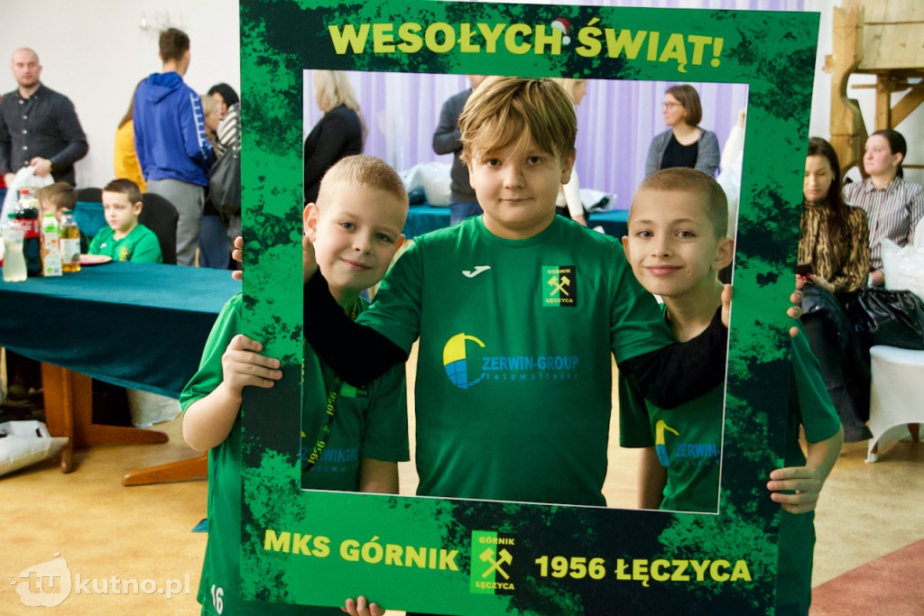 Świąteczne spotkanie MKS Górnika Łęczyca