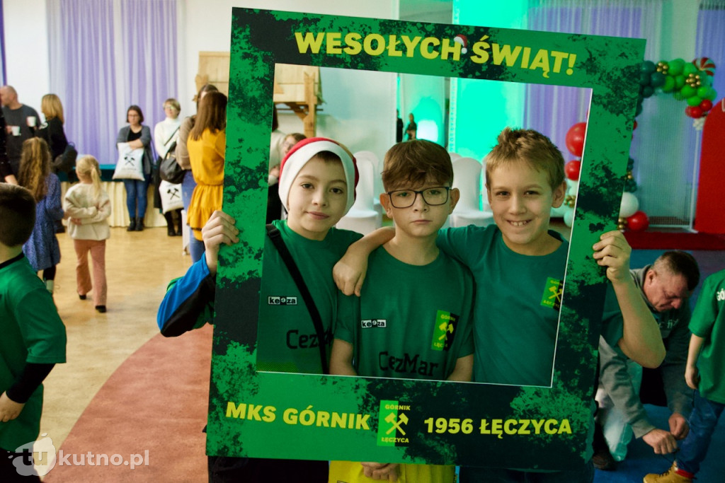 Świąteczne spotkanie MKS Górnika Łęczyca