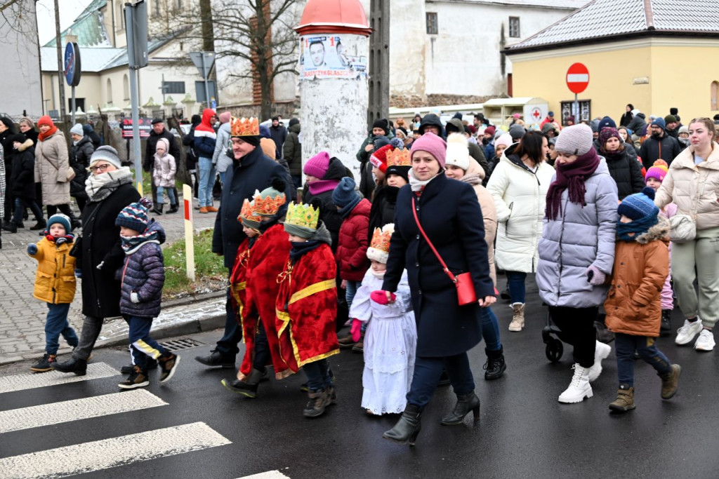 Orszak Trzech Króli w królewskim mieście Łęczyca