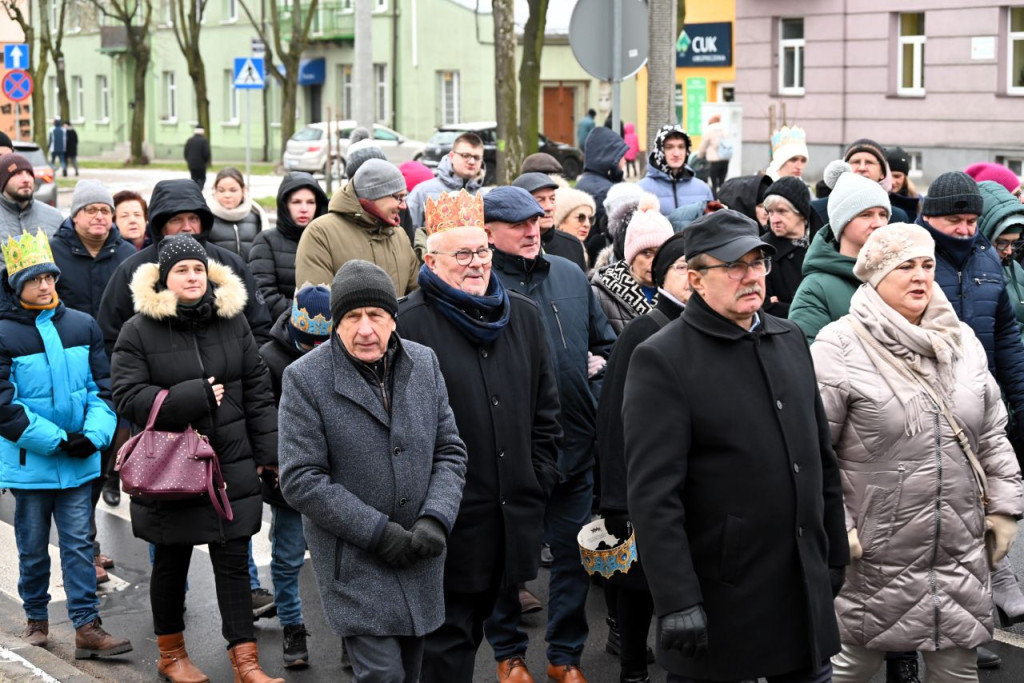 Orszak Trzech Króli w królewskim mieście Łęczyca