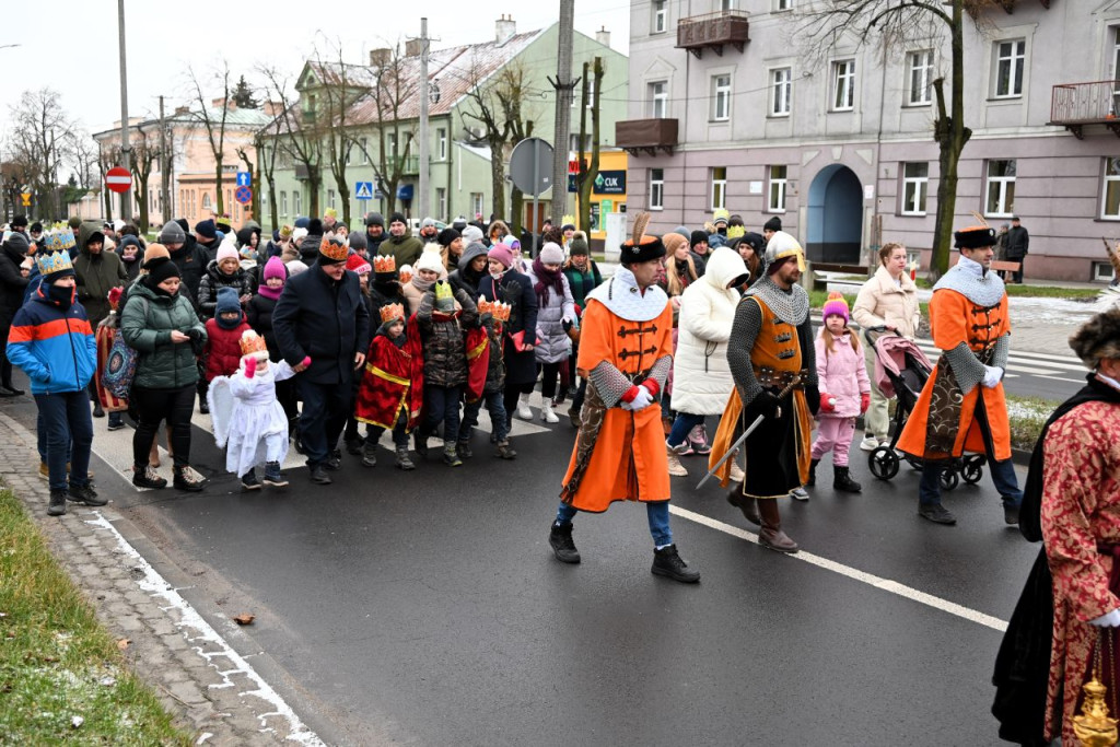 Orszak Trzech Króli w królewskim mieście Łęczyca