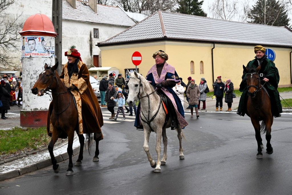 Orszak Trzech Króli w królewskim mieście Łęczyca