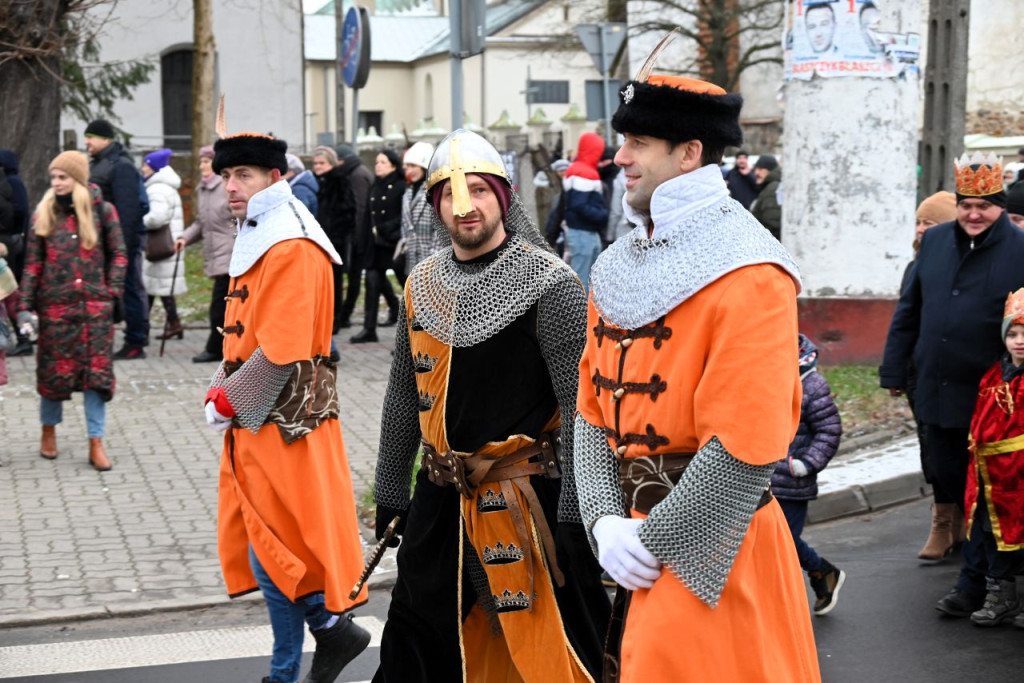 Orszak Trzech Króli w królewskim mieście Łęczyca