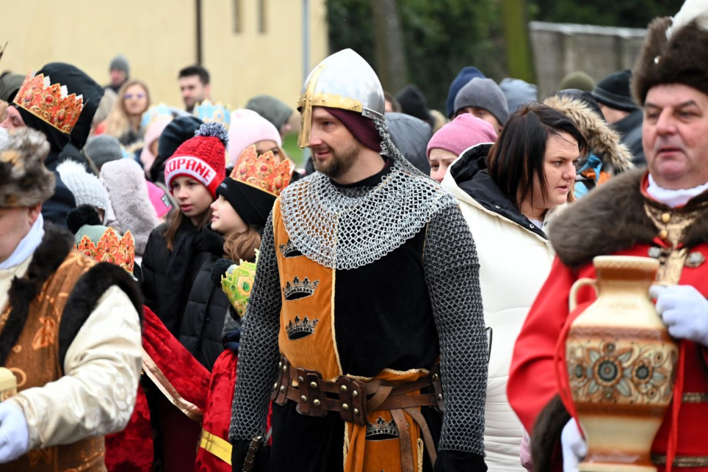 Orszak Trzech Króli w królewskim mieście Łęczyca