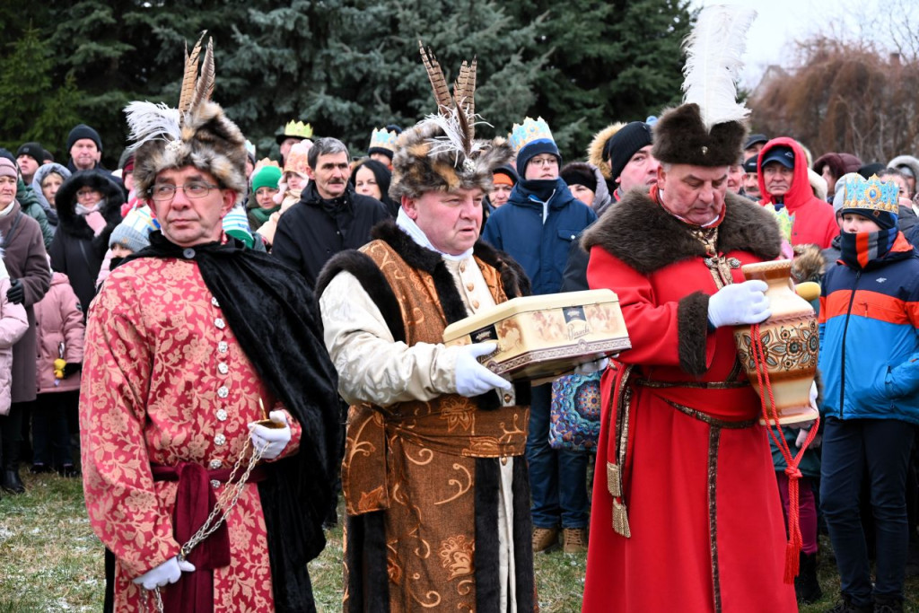Orszak Trzech Króli w królewskim mieście Łęczyca