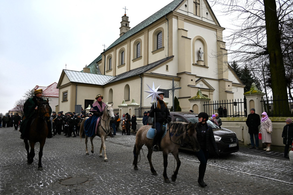 Orszak Trzech Króli w królewskim mieście Łęczyca