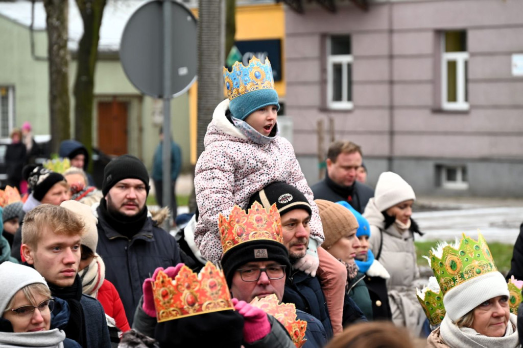 Orszak Trzech Króli w królewskim mieście Łęczyca