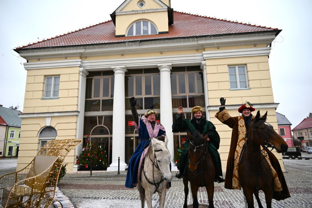 Orszak Trzech Króli w królewskim mieście Łęczyca