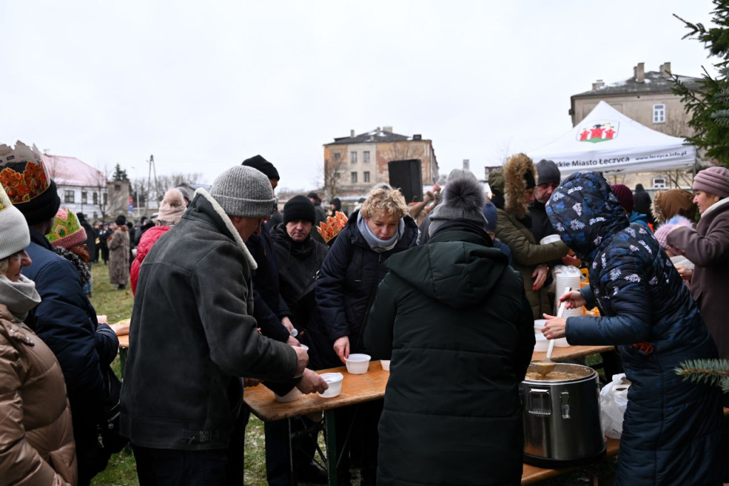 Orszak Trzech Króli w królewskim mieście Łęczyca