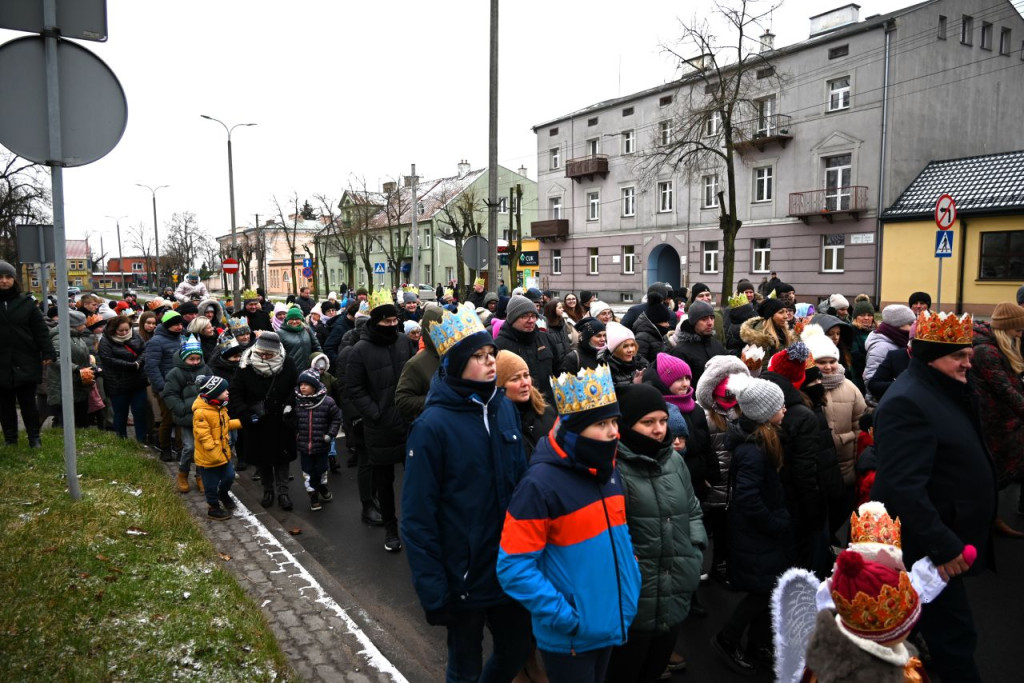 Orszak Trzech Króli w królewskim mieście Łęczyca