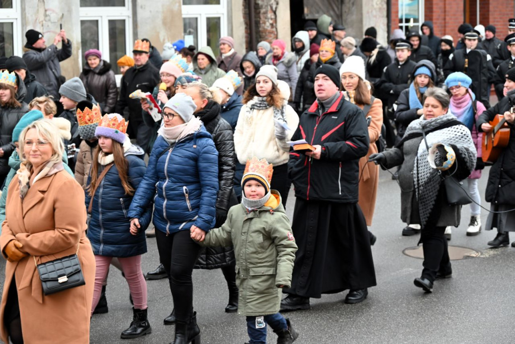 Orszak Trzech Króli w królewskim mieście Łęczyca