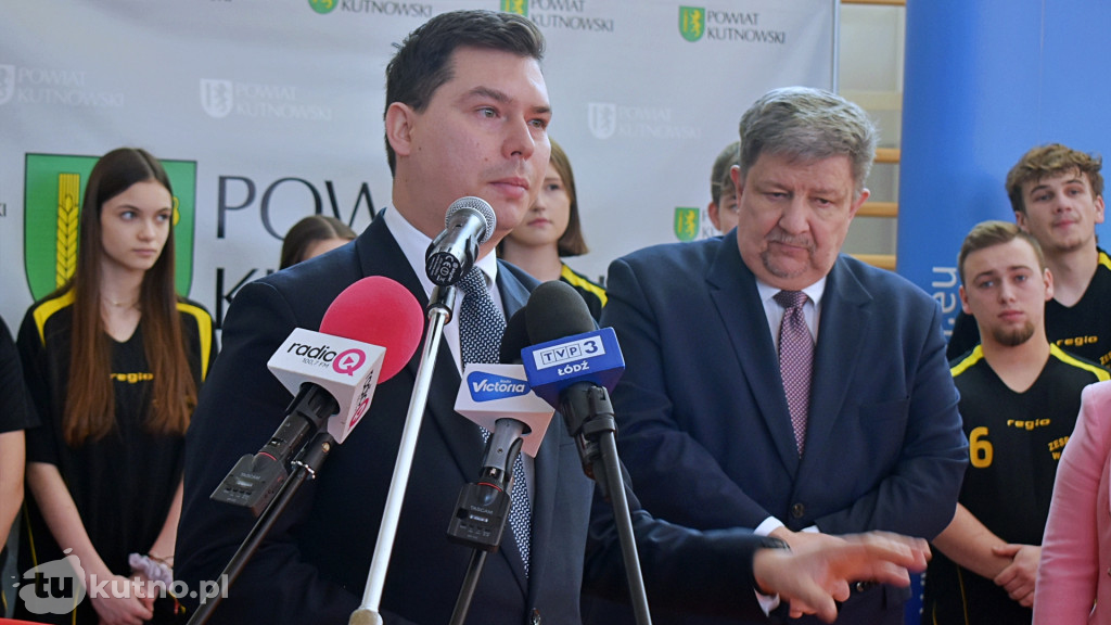 Otwarcie sali gimnastycznej w Żychlinie