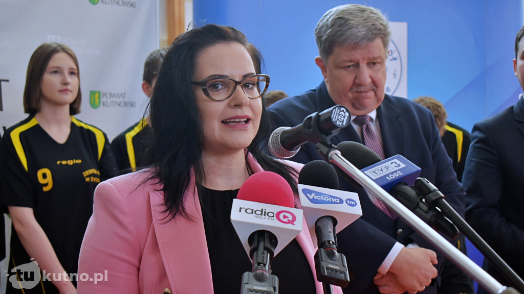 Otwarcie sali gimnastycznej w Żychlinie