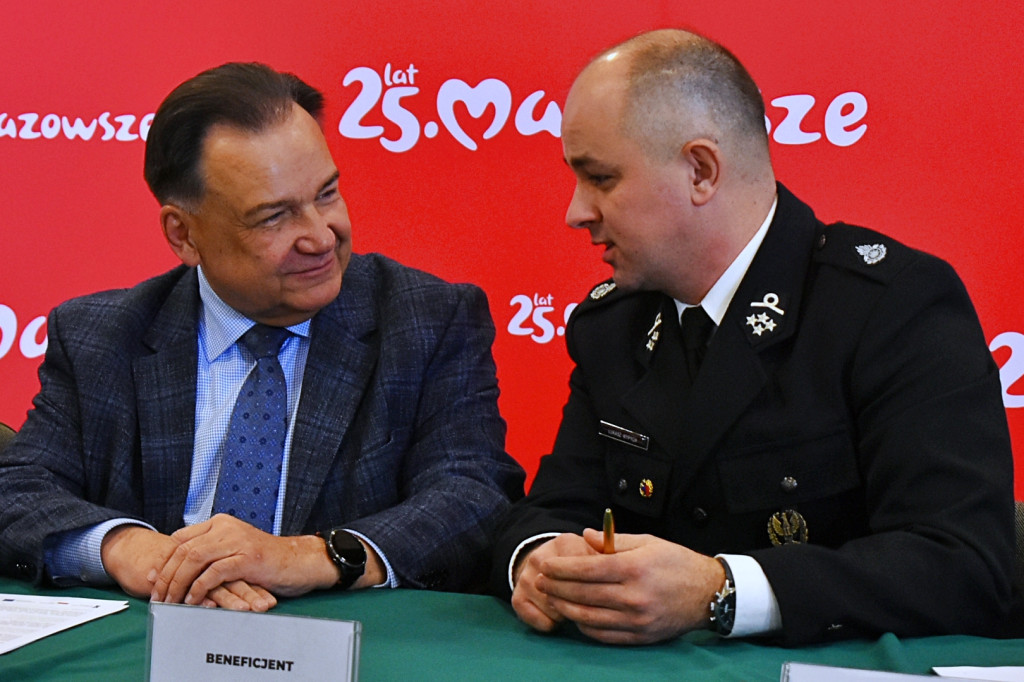 Dofinansowania na zakup wozów strażackich