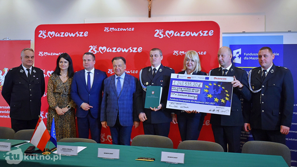 Dofinansowania na zakup wozów strażackich