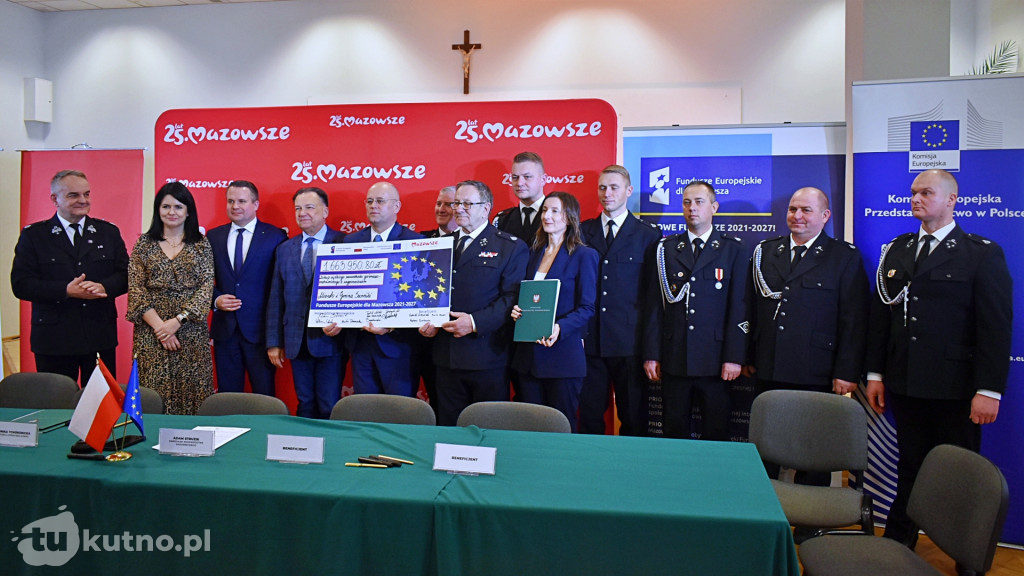 Dofinansowania na zakup wozów strażackich
