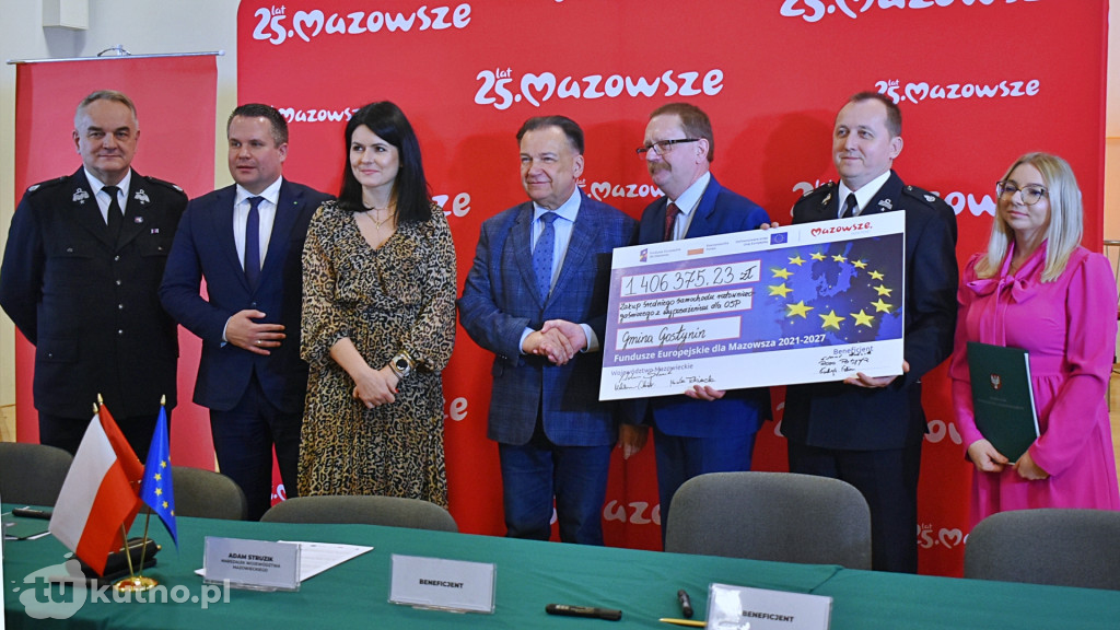 Dofinansowania na zakup wozów strażackich