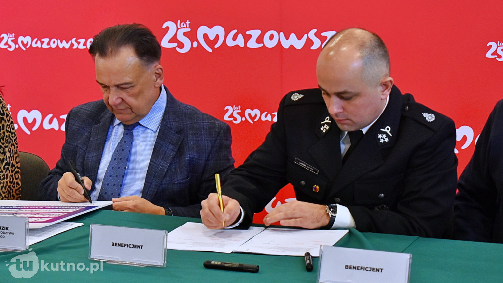 Dofinansowania na zakup wozów strażackich