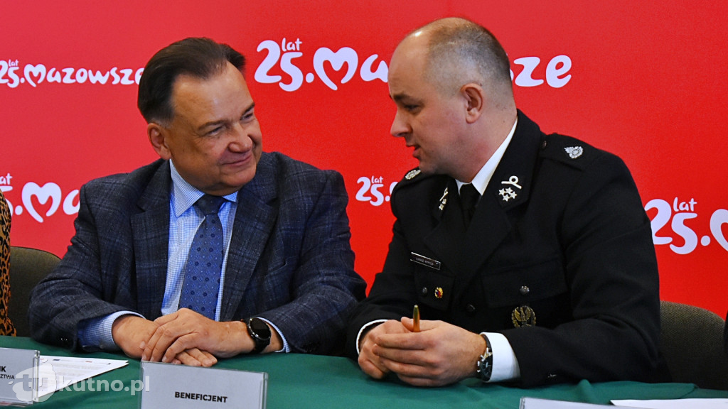 Dofinansowania na zakup wozów strażackich