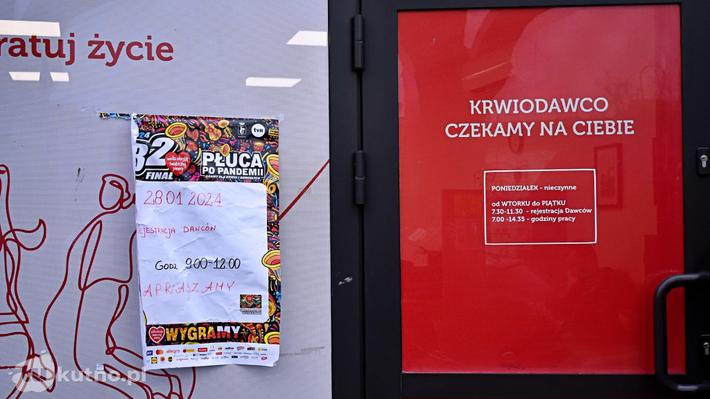 Akcja Krwiodawców w 32. Finał WOŚP