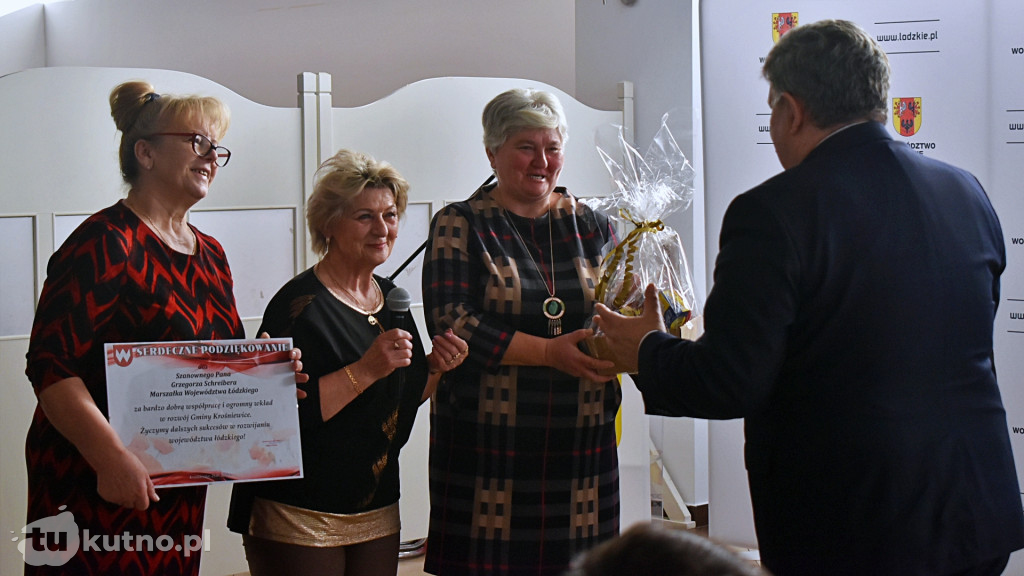 Mieszkańcy Krośniewic spotkali się z marszałkiem