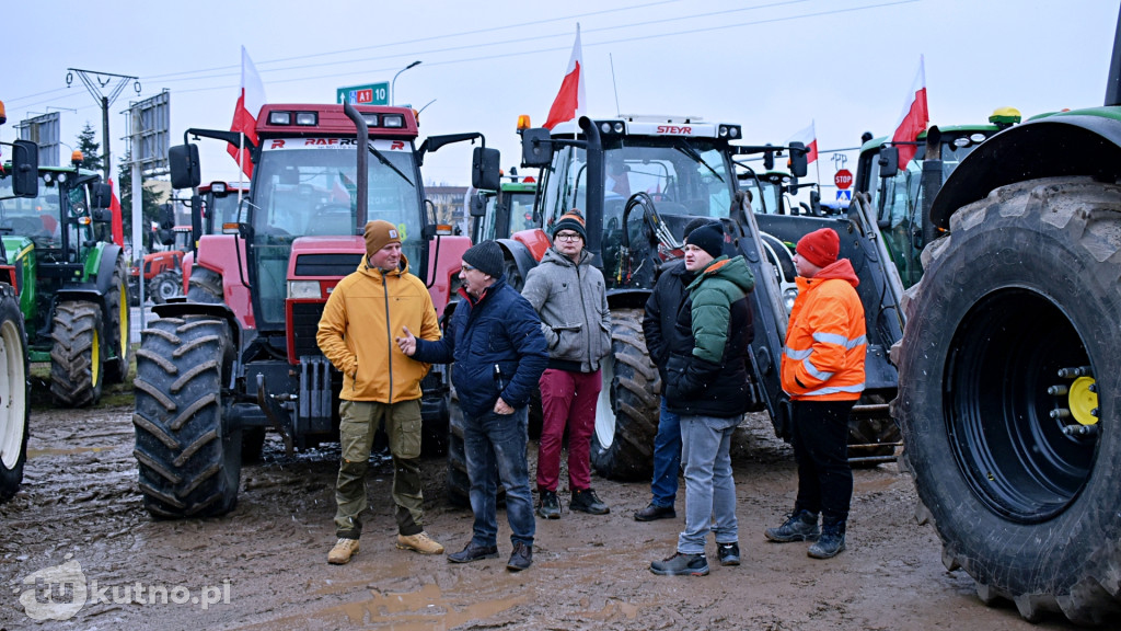 Protest rolników z powiatu kutnowskiego